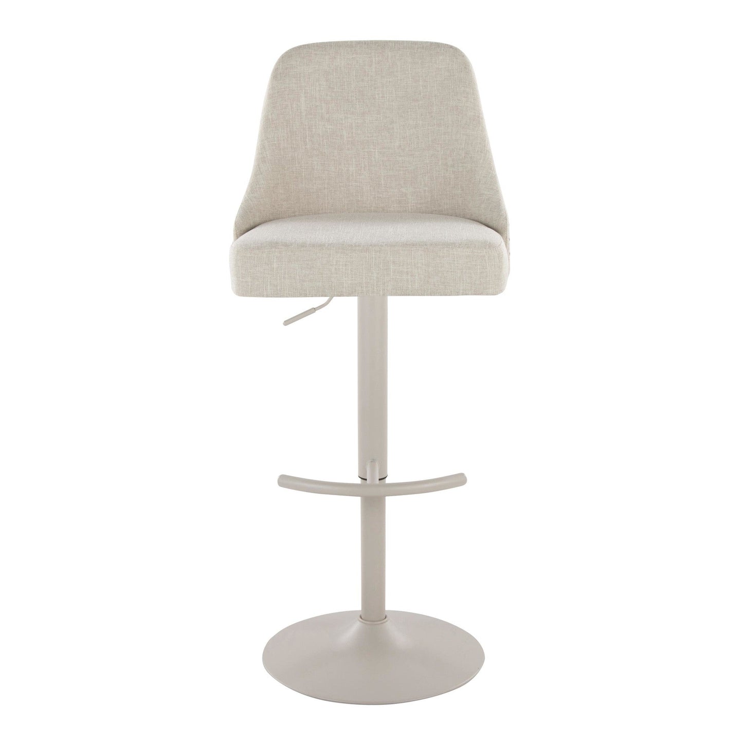 Majestic Office Furniture Marcel Adjustable Barstool - Set of 2