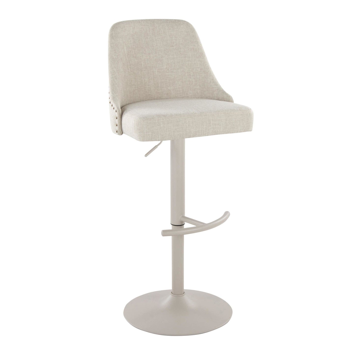 Majestic Office Furniture Marcel Adjustable Barstool - Set of 2