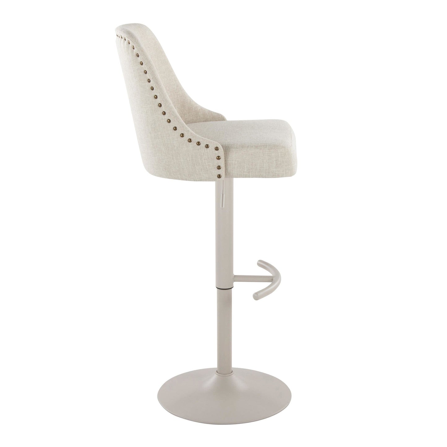 Majestic Office Furniture Marcel Adjustable Barstool - Set of 2