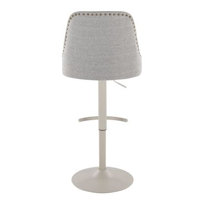 Majestic Office Furniture Marcel Adjustable Barstool - Set of 2