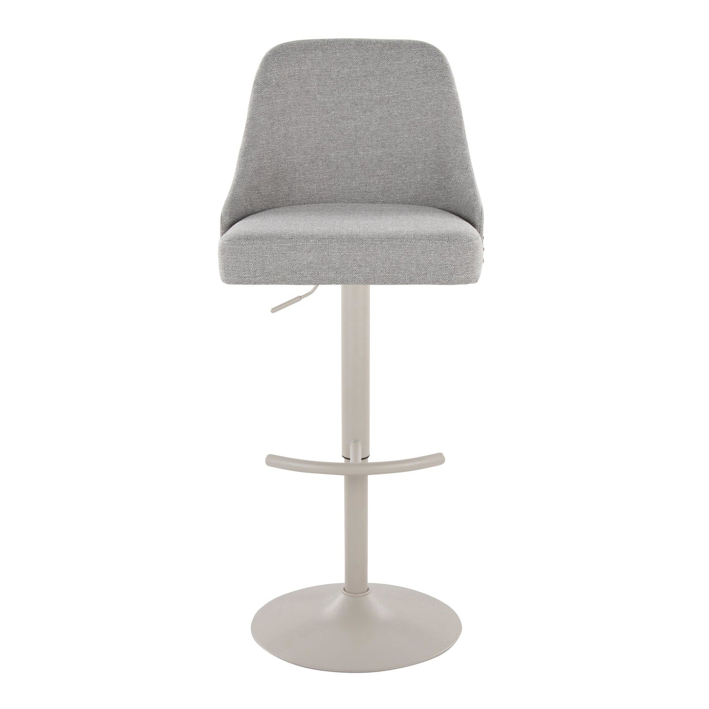 Majestic Office Furniture Marcel Adjustable Barstool - Set of 2