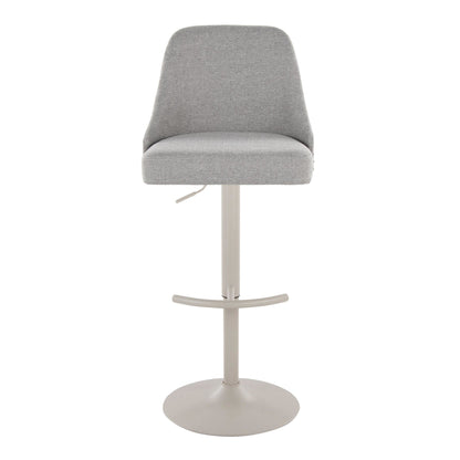 Majestic Office Furniture Marcel Adjustable Barstool - Set of 2