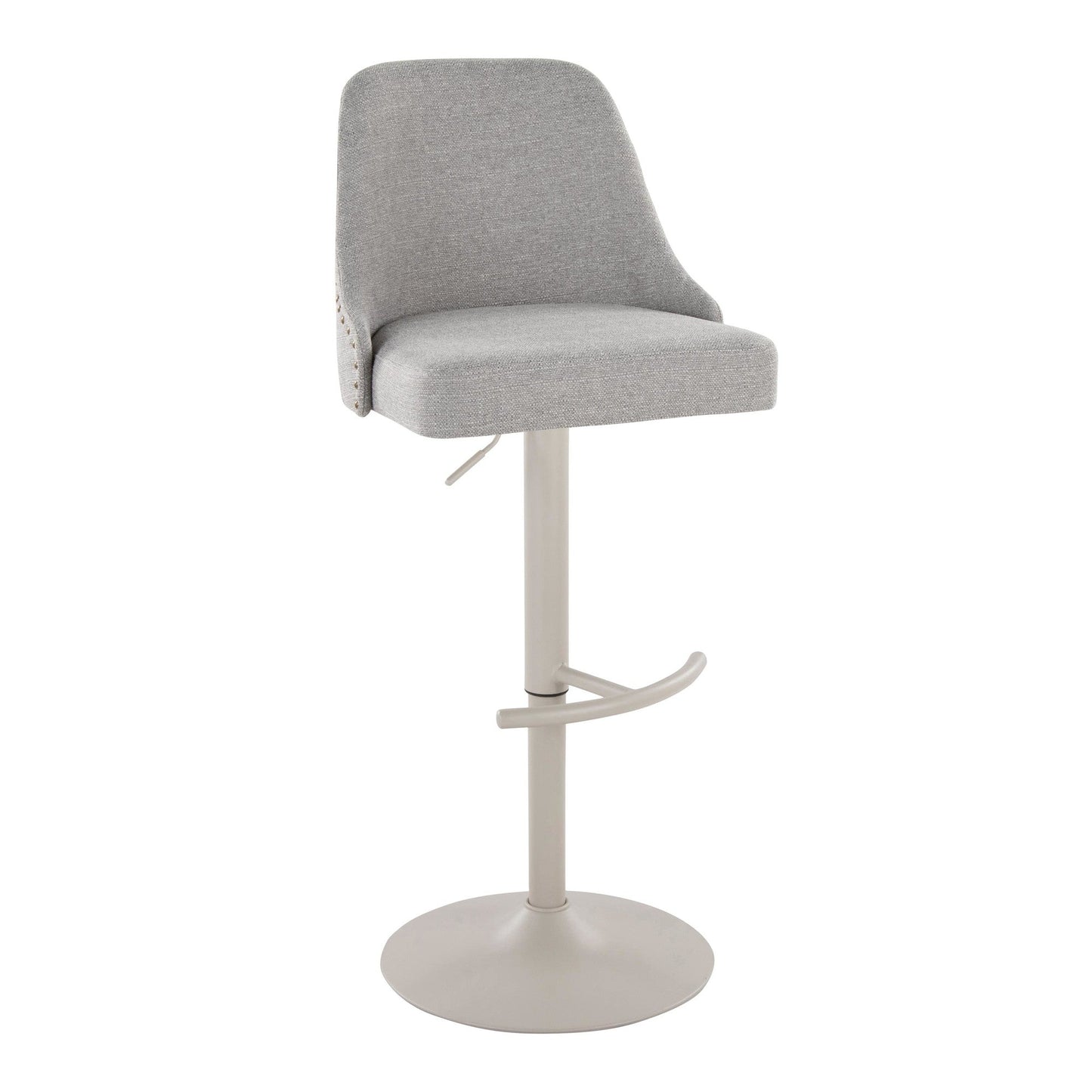 Majestic Office Furniture Marcel Adjustable Barstool - Set of 2