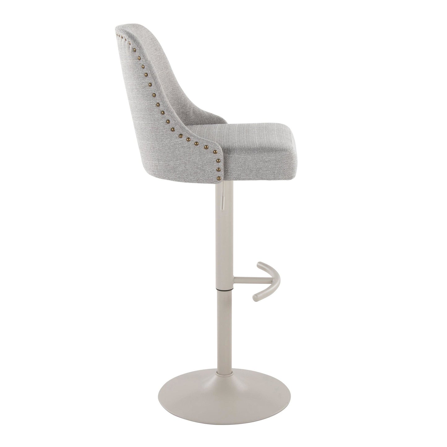 Majestic Office Furniture Marcel Adjustable Barstool - Set of 2