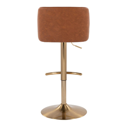 Majestic Office Furniture Adjustable Barstool - Set of 2