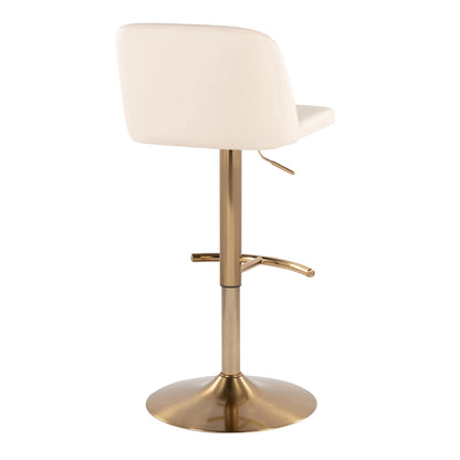 Majestic Office Furniture Adjustable Barstool - Set of 2