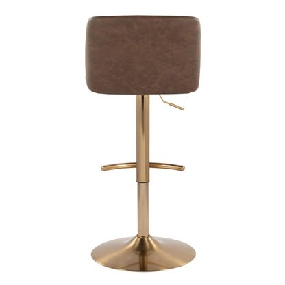 Majestic Office Furniture Adjustable Barstool - Set of 2