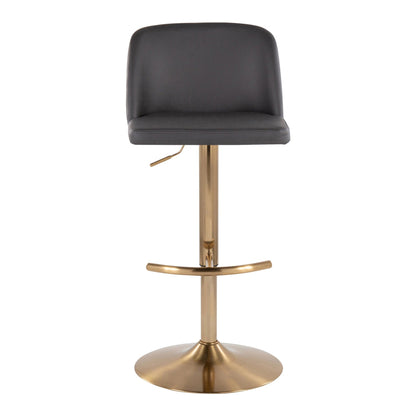 Majestic Office Furniture Adjustable Barstool - Set of 2