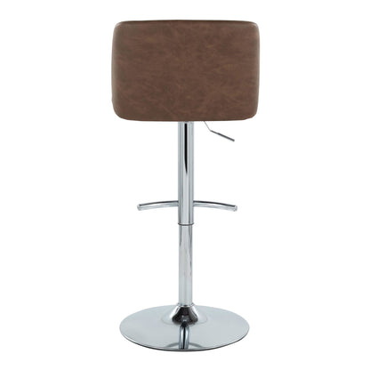 Majestic Office Furniture Adjustable Barstool - Set of 2