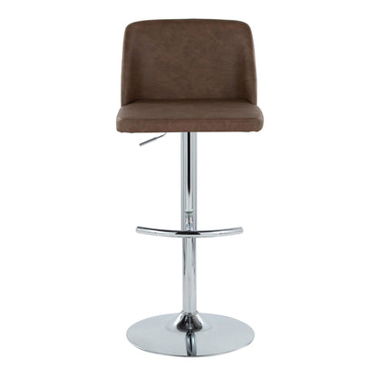 Majestic Office Furniture Adjustable Barstool - Set of 2