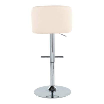 Majestic Office Furniture Adjustable Barstool - Set of 2