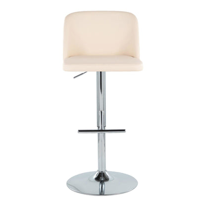 Majestic Office Furniture Adjustable Barstool - Set of 2