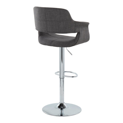 Majestic Office Furniture Flair Adjustable Barstool - Set of 2