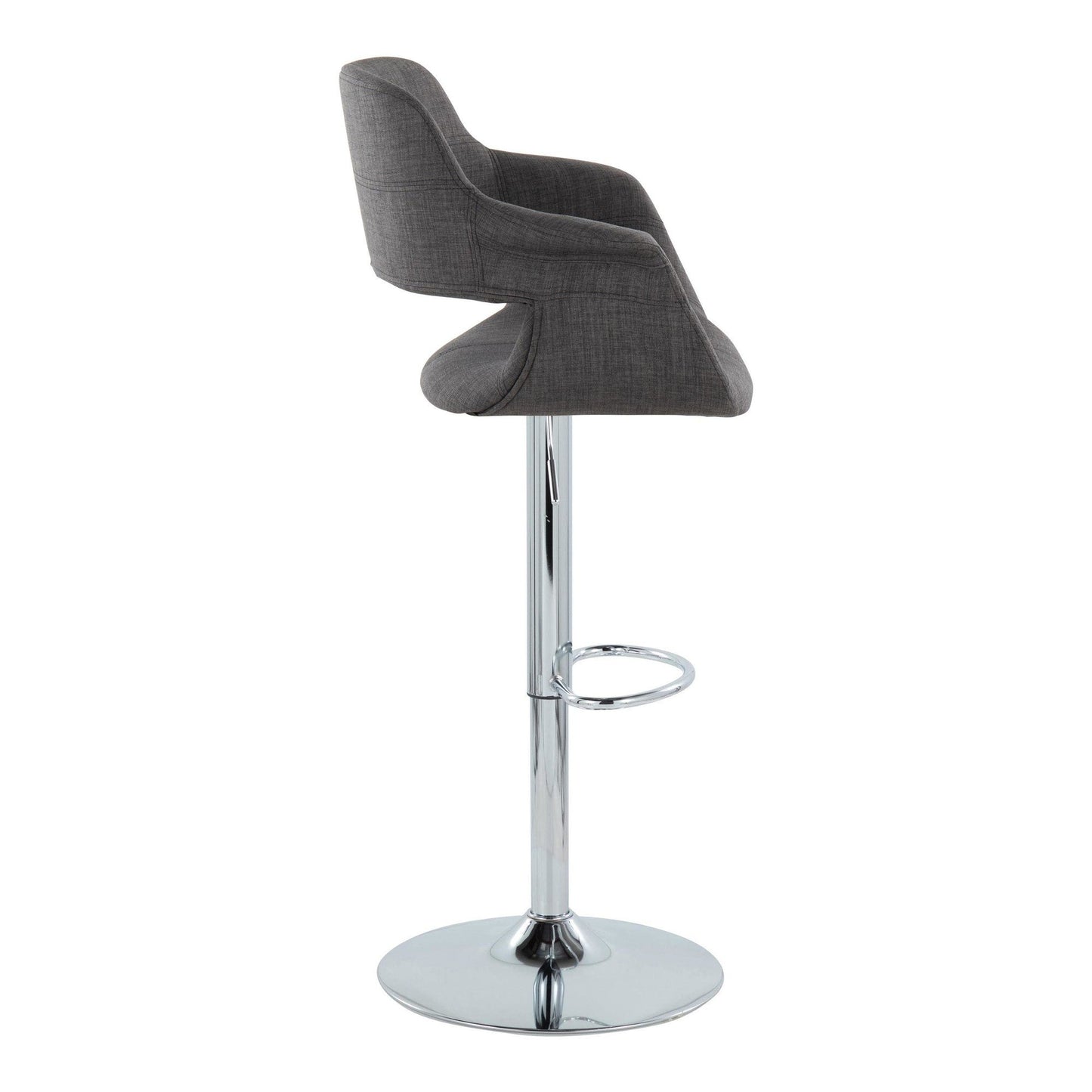 Majestic Office Furniture Flair Adjustable Barstool - Set of 2