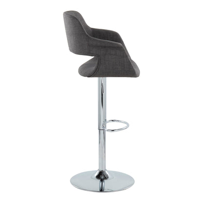 Majestic Office Furniture Flair Adjustable Barstool - Set of 2