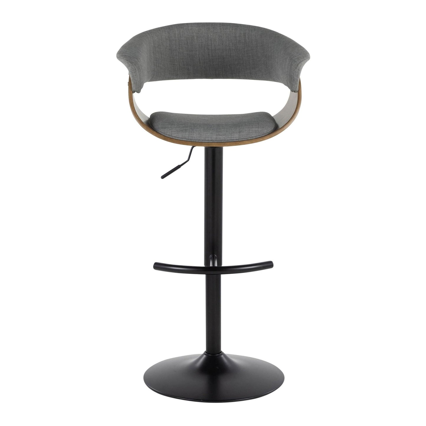 Lumisource Vintage Mod Adjustable Barstool - Set of 2