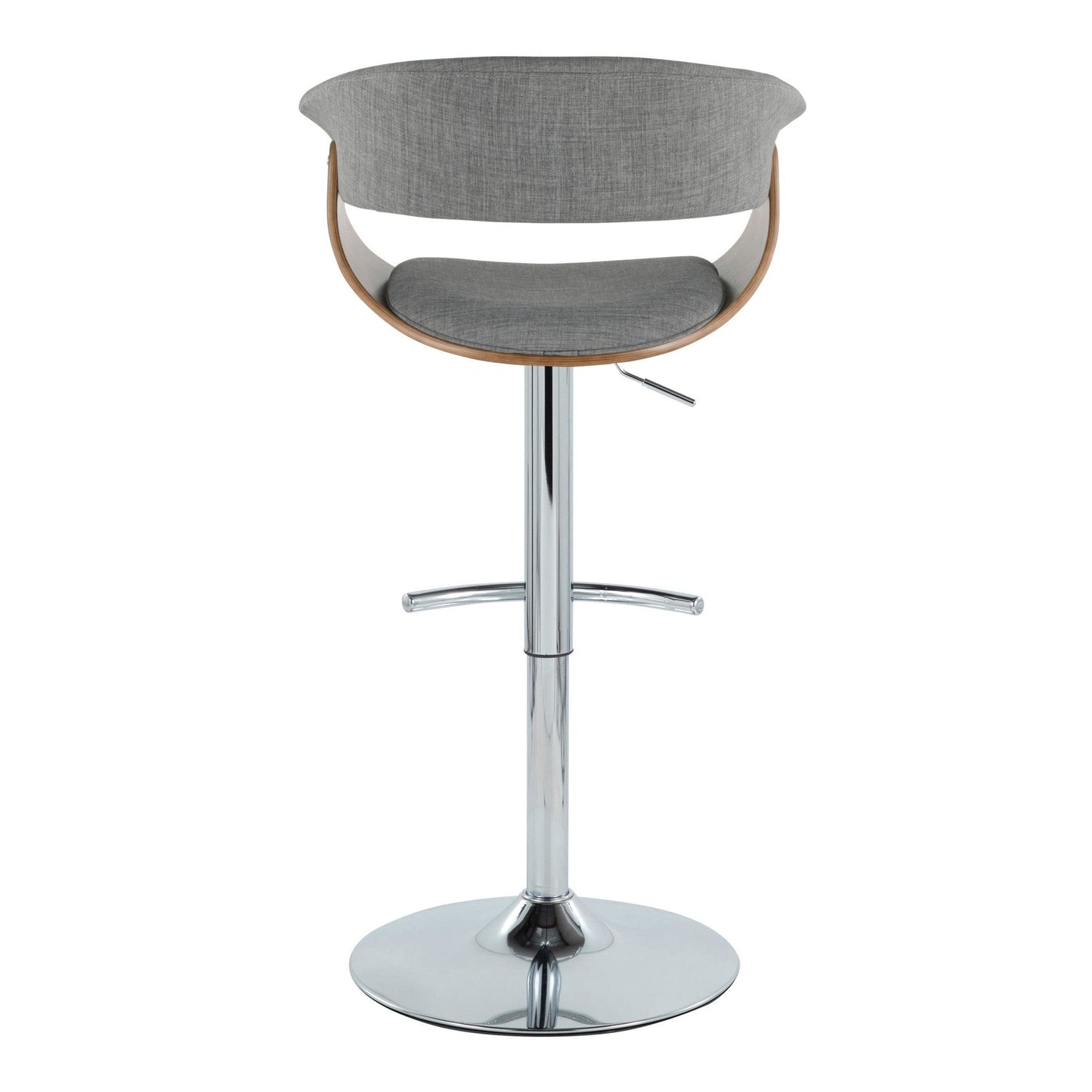 Lumisource Vintage Mod Adjustable Barstool - Set of 2