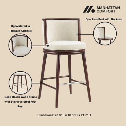 Manhattan Comfort Evalyn Barstool