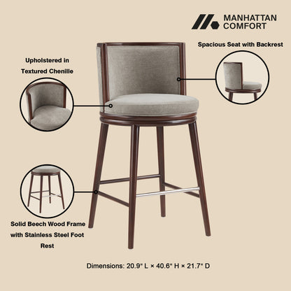 Manhattan Comfort Evalyn Barstool