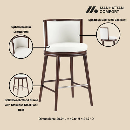 Manhattan Comfort Evalyn Barstool
