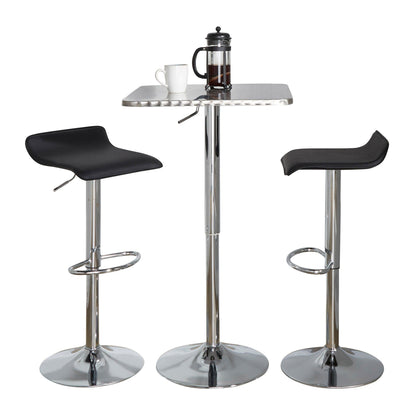 Majestic Office Furniture Square-ale Bar Set - 3 Piece