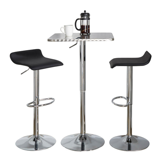 Majestic Office Furniture Square-ale Bar Set - 3 Piece