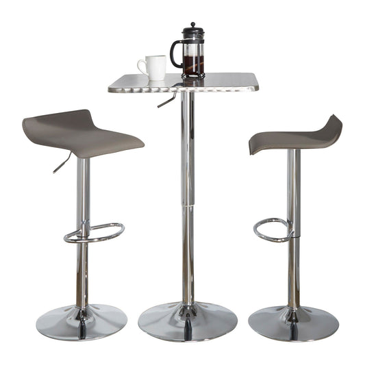 Majestic Office Furniture Square-ale Bar Set - 3 Piece