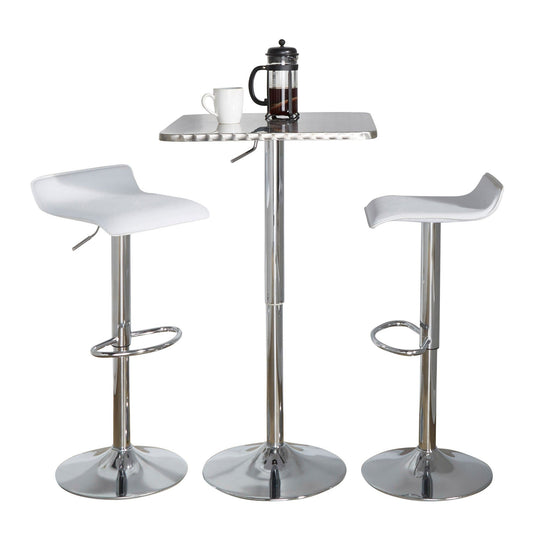 Majestic Office Furniture Square-ale Bar Set - 3 Piece