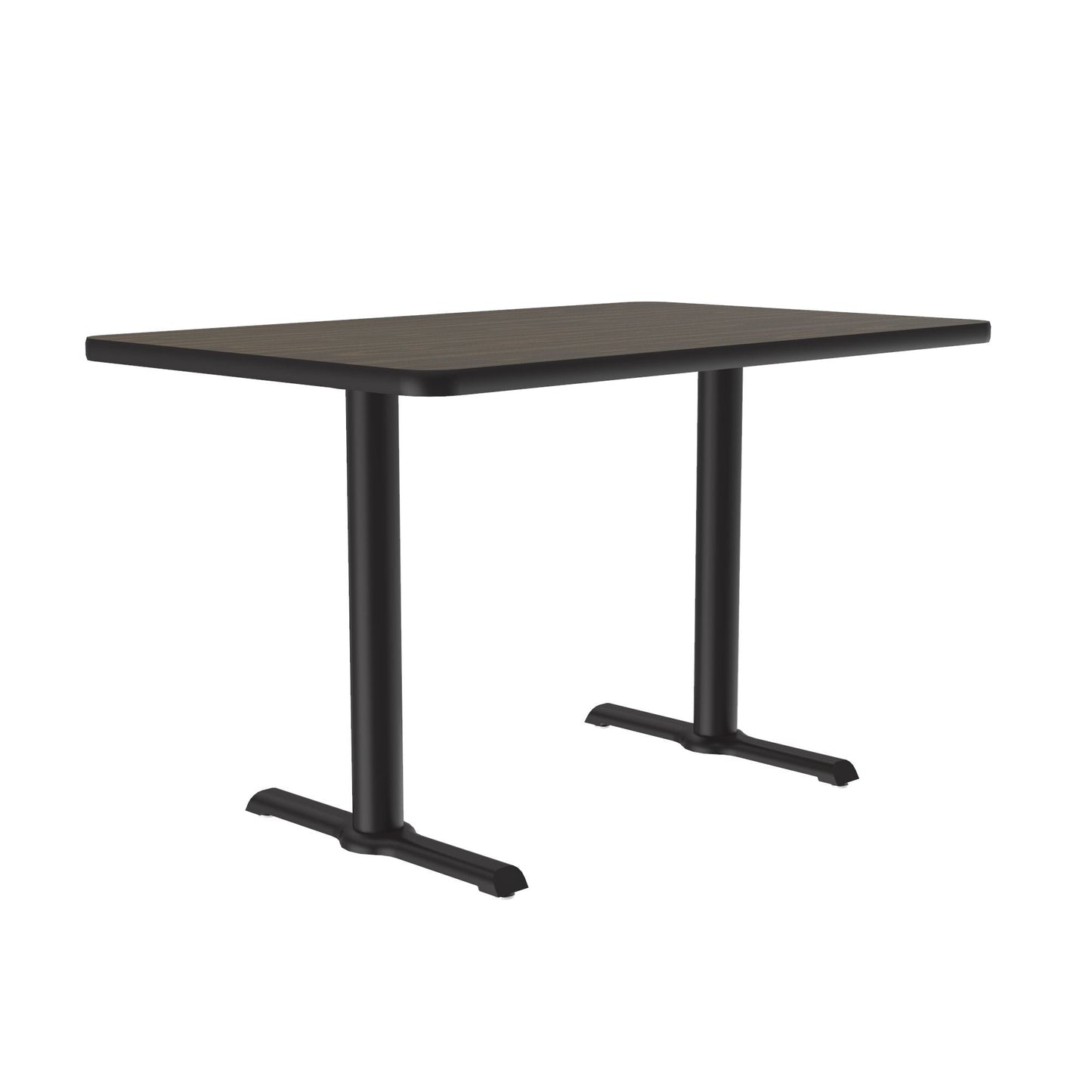 Majestic Office Furniture Deluxe High-Pressure Cafe and Breakroom Table with Cast Iron Base