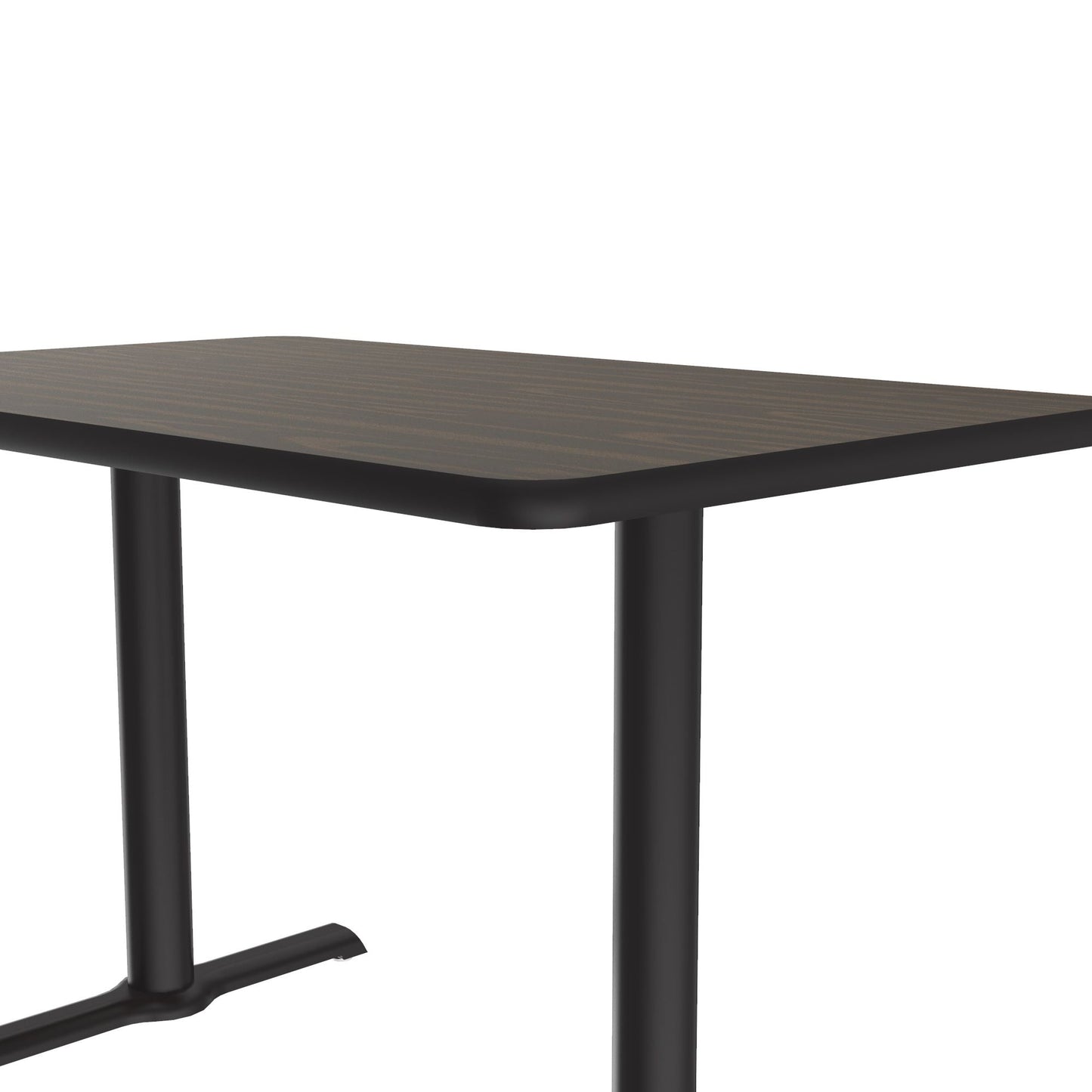Majestic Office Furniture Deluxe High-Pressure Cafe and Breakroom Table with Cast Iron Base