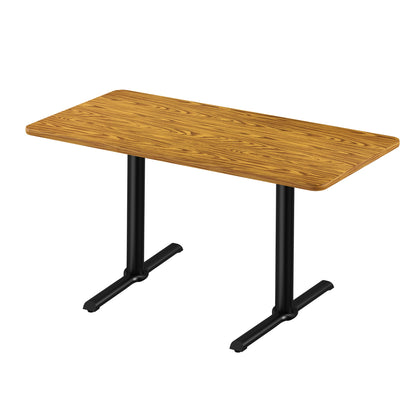 Majestic Office Furniture Bar Stool or Standing Height Deluxe High-Pressure Cafe and Breakroom Table with Cast Iron Base