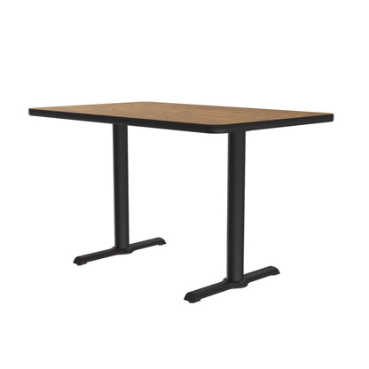 Majestic Office Furniture Deluxe High-Pressure Cafe and Breakroom Table with Cast Iron Base