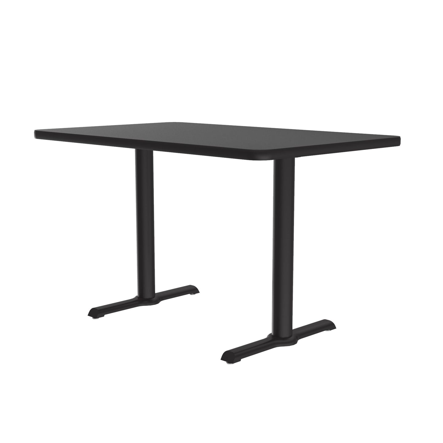Majestic Office Furniture Deluxe High-Pressure Cafe and Breakroom Table with Cast Iron Base