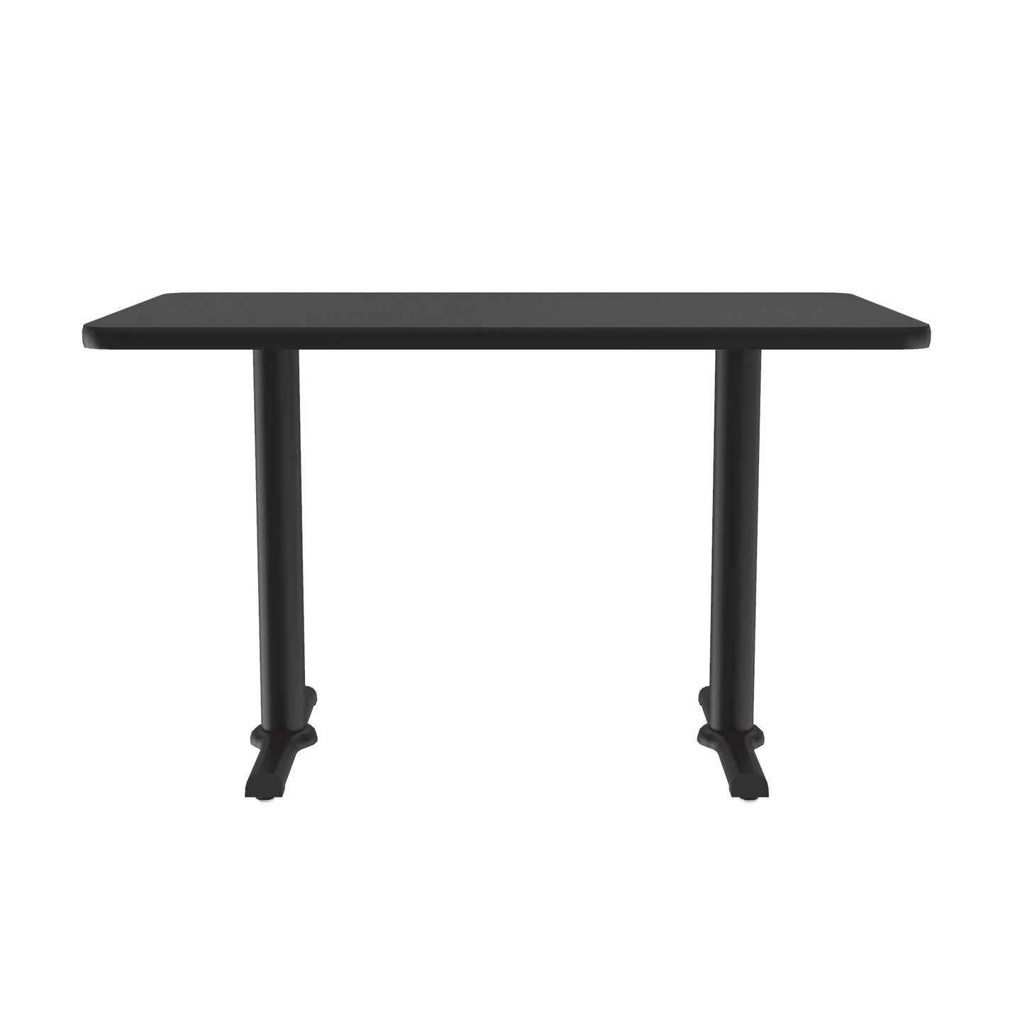 Majestic Office Furniture Deluxe High-Pressure Cafe and Breakroom Table with Cast Iron Base
