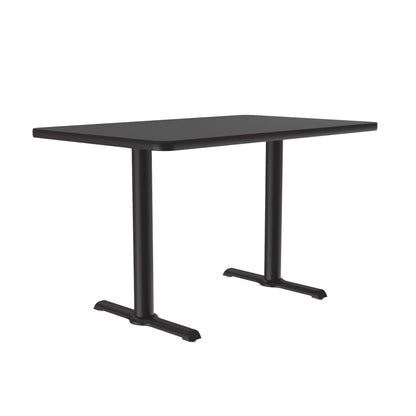 Majestic Office Furniture Deluxe High-Pressure Cafe and Breakroom Table with Cast Iron Base