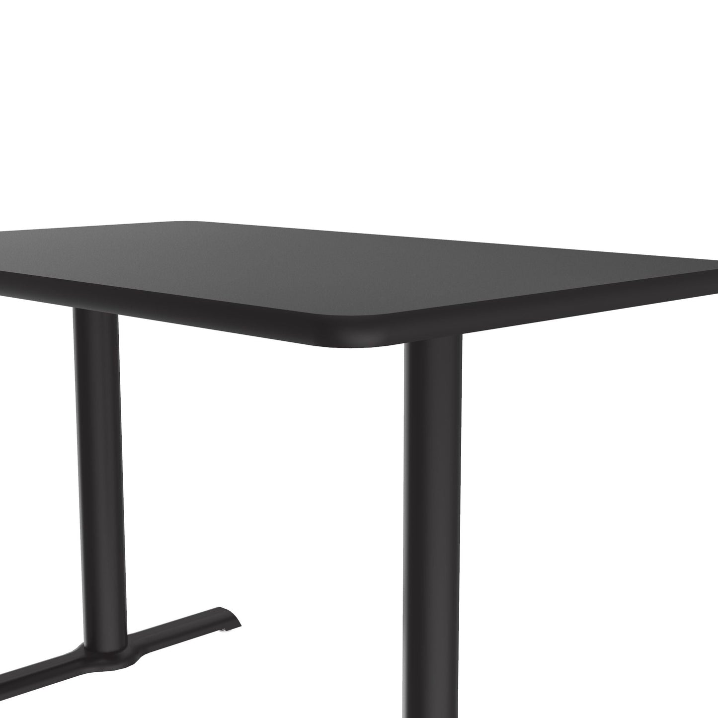 Majestic Office Furniture Deluxe High-Pressure Cafe and Breakroom Table with Cast Iron Base