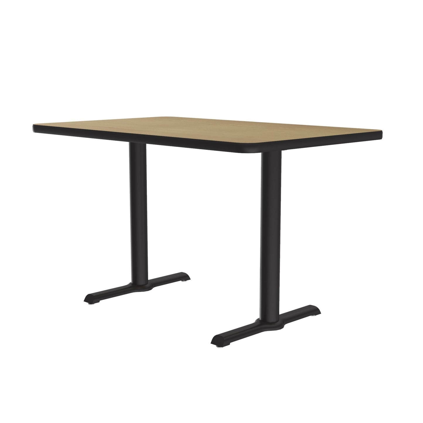 Majestic Office Furniture Deluxe High-Pressure Cafe and Breakroom Table with Cast Iron Base