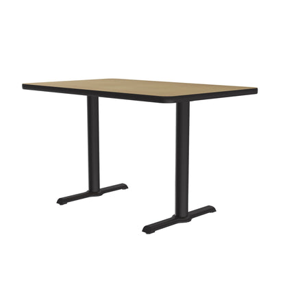 Majestic Office Furniture Deluxe High-Pressure Cafe and Breakroom Table with Cast Iron Base