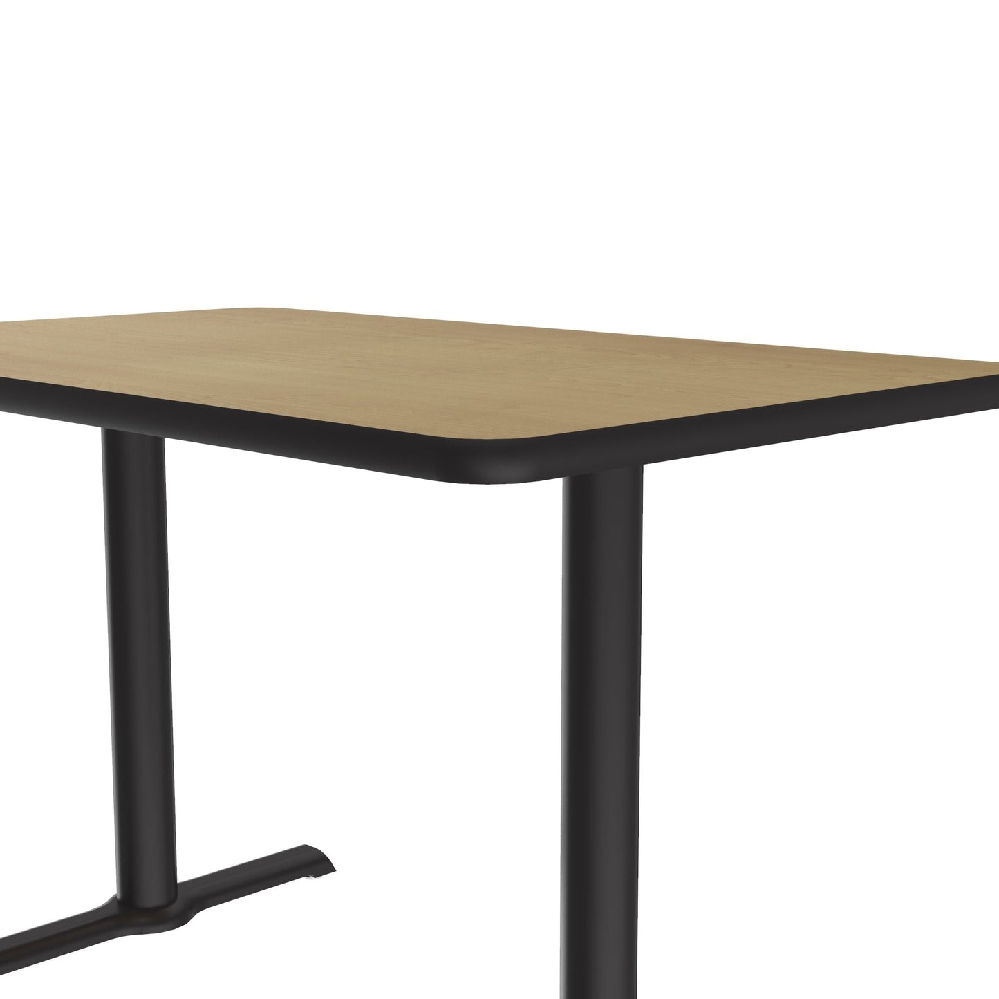 Majestic Office Furniture Deluxe High-Pressure Cafe and Breakroom Table with Cast Iron Base