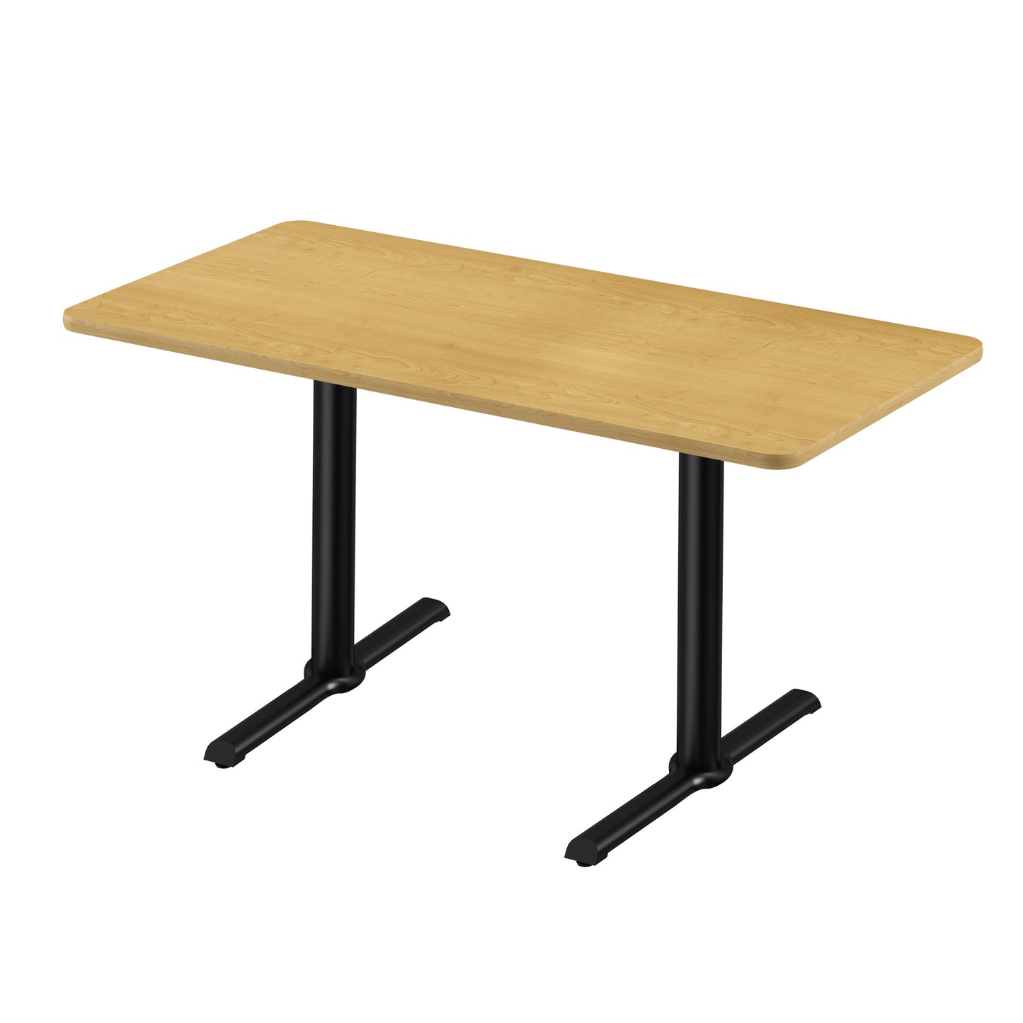 Majestic Office Furniture Bar Stool or Standing Height Deluxe High-Pressure Cafe and Breakroom Table with Cast Iron Base