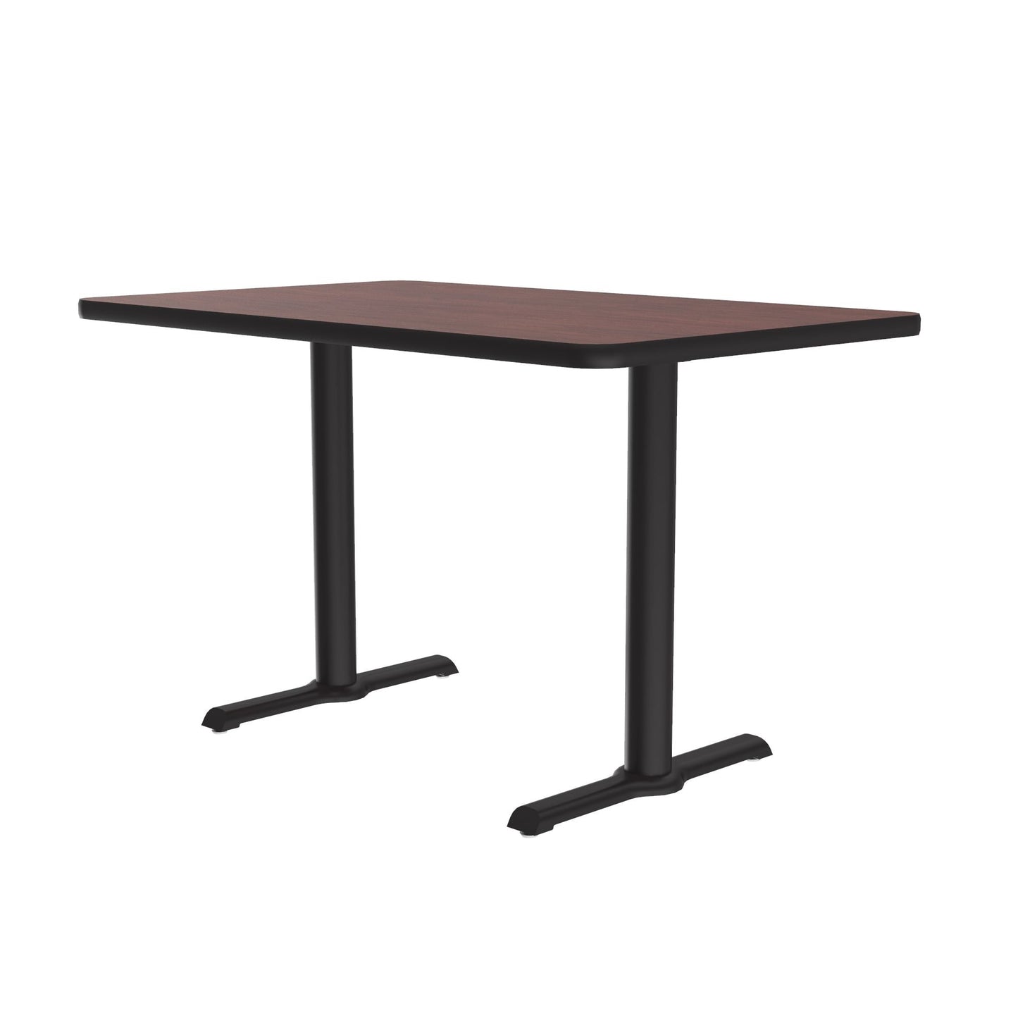 Majestic Office Furniture Deluxe High-Pressure Cafe and Breakroom Table with Cast Iron Base