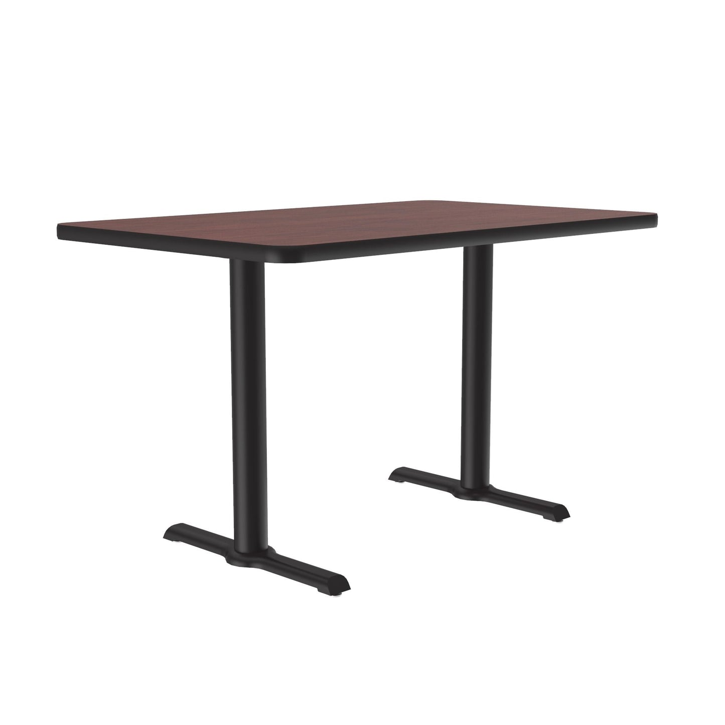 Majestic Office Furniture Deluxe High-Pressure Cafe and Breakroom Table with Cast Iron Base