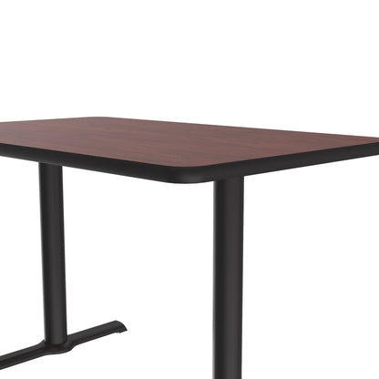 Majestic Office Furniture Deluxe High-Pressure Cafe and Breakroom Table with Cast Iron Base