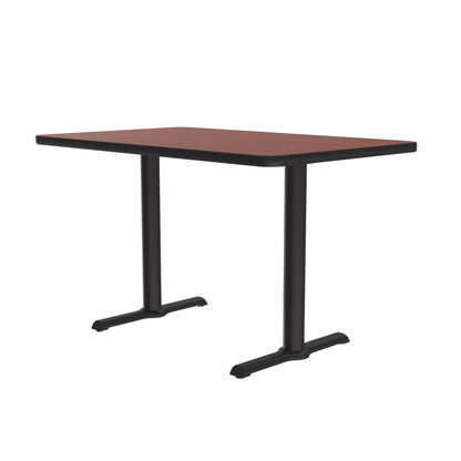 Majestic Office Furniture Deluxe High-Pressure Cafe and Breakroom Table with Cast Iron Base