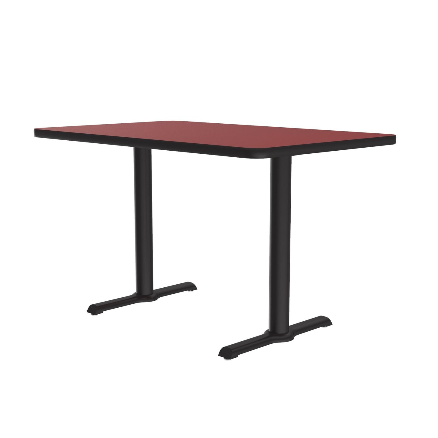 Majestic Office Furniture Deluxe High-Pressure Cafe and Breakroom Table with Cast Iron Base