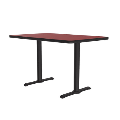 Majestic Office Furniture Deluxe High-Pressure Cafe and Breakroom Table with Cast Iron Base