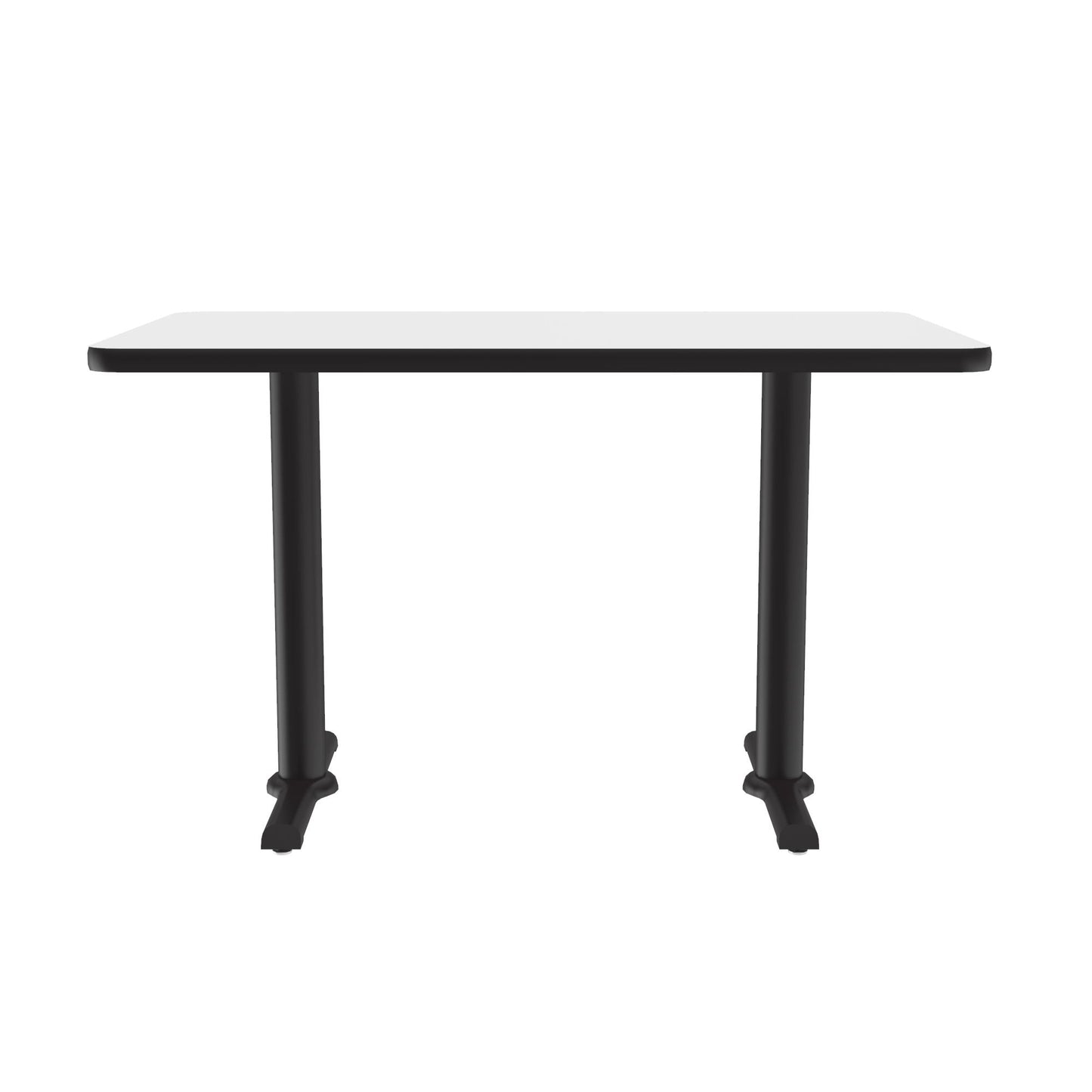 Majestic Office Furniture Deluxe High-Pressure Cafe and Breakroom Table with Cast Iron Base