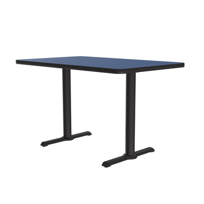 Majestic Office Furniture Deluxe High-Pressure Cafe and Breakroom Table with Cast Iron Base