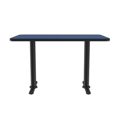 Majestic Office Furniture Deluxe High-Pressure Cafe and Breakroom Table with Cast Iron Base