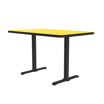 Majestic Office Furniture Deluxe High-Pressure Cafe and Breakroom Table with Cast Iron Base